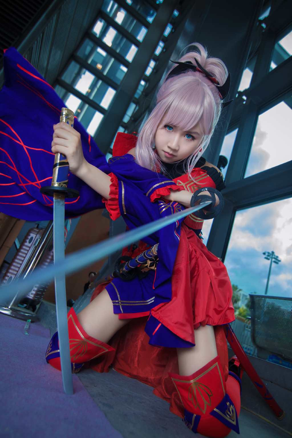 fgo武藏cos:吾剑,尚未臻至于"空",吾之心法,已是如意自在