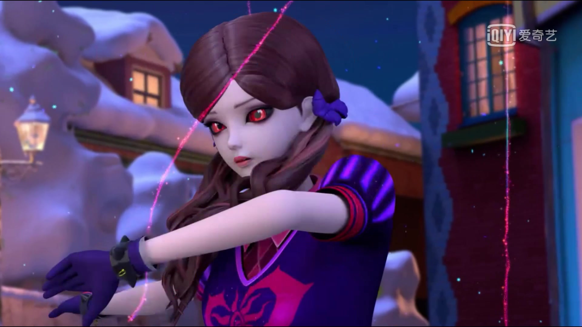 精灵梦叶罗丽第6季:精彩片段,文茜身体被操控,旋转跳跃闭着眼