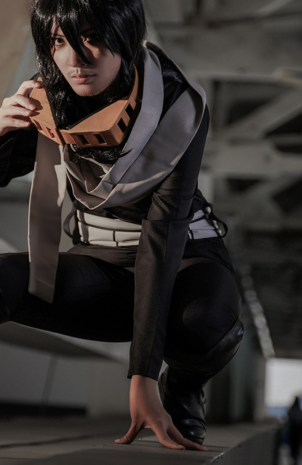 我的英雄学院相泽消太cos play(侵删)