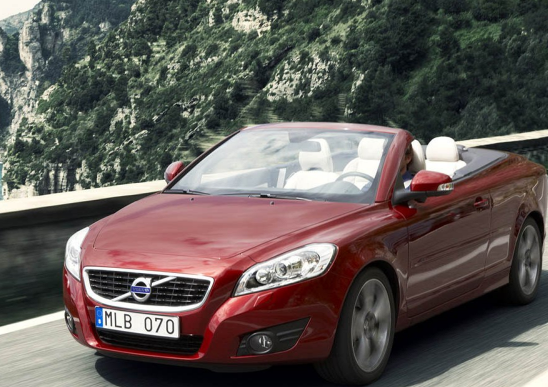 大方舒展,比例比较好的沃尔沃-沃尔沃c70,十分的霸气运动感十足