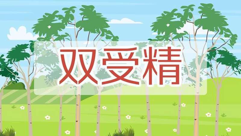 双受精:被子植物中的单子叶植物的雄配子体形成的两个精,生活,生活小技巧,好看视频