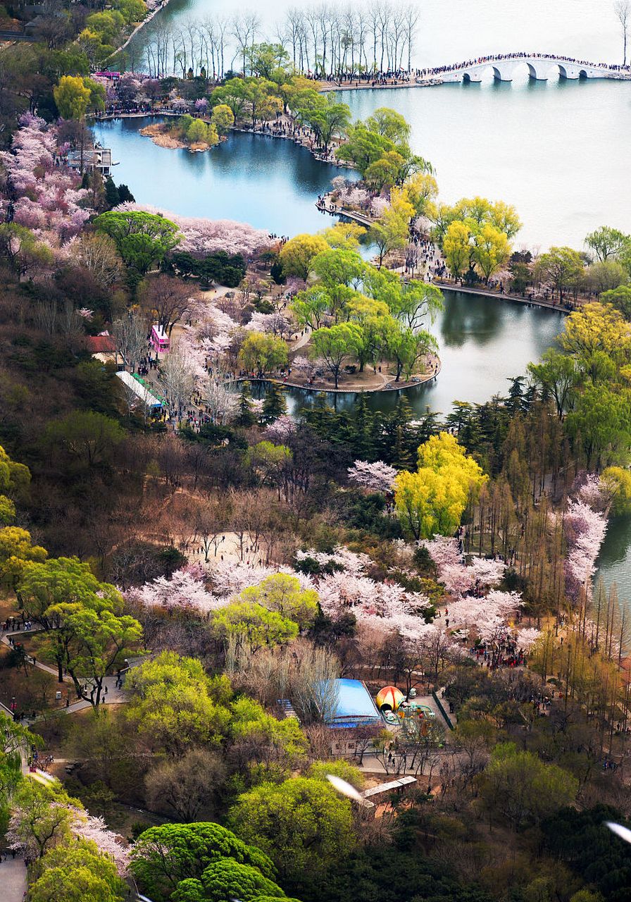 三皇山桃花峪图片