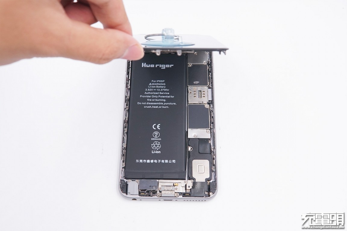 3500mah超大容量,华严苛iphone6s plus电池评测