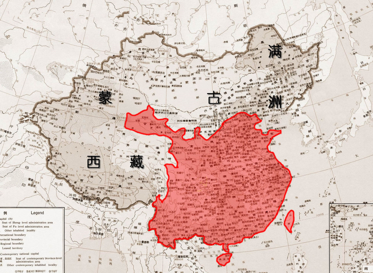 新鲜的老词汇——"中国本部"