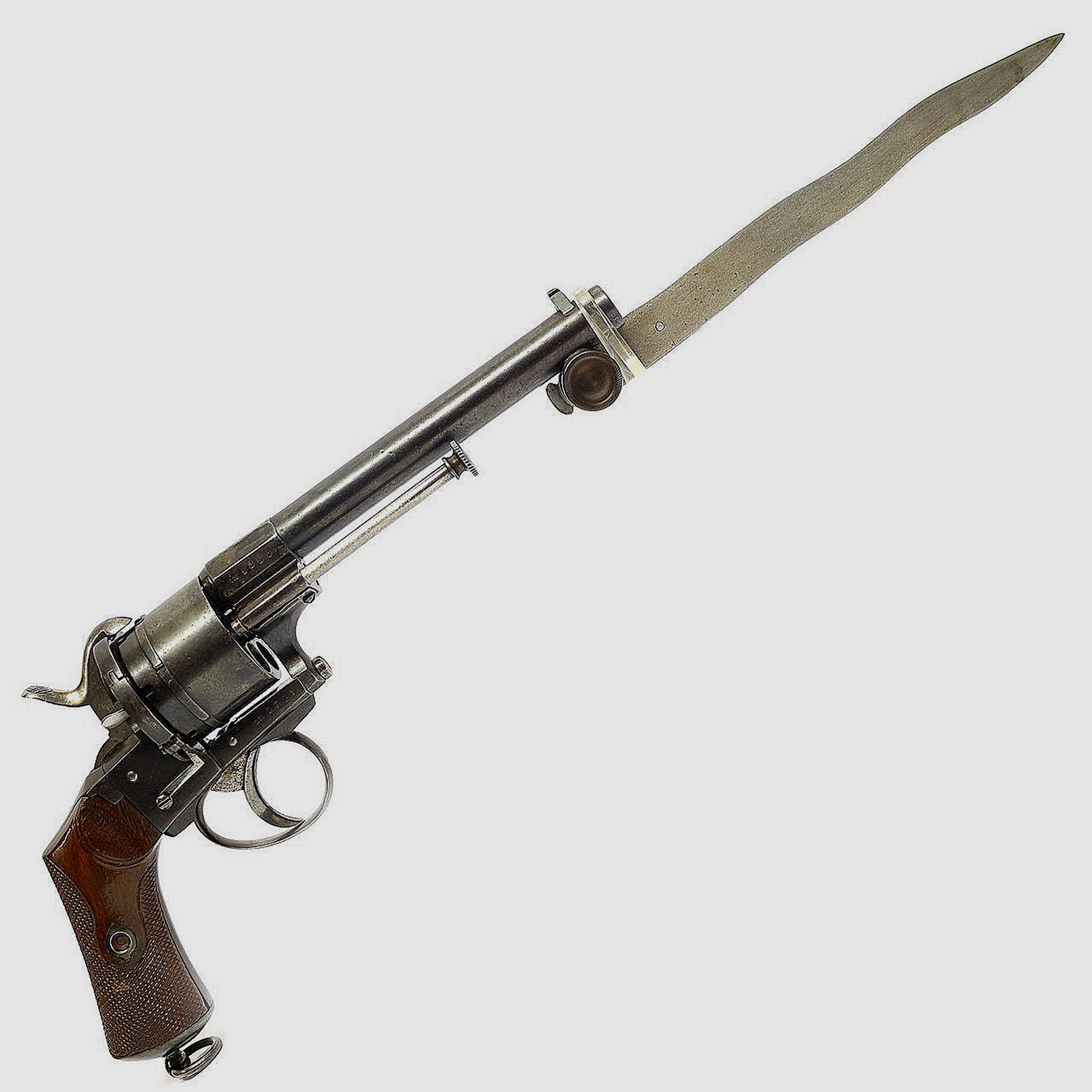 枪械欣赏之老左轮 转载自百家号作者:大刘说历史