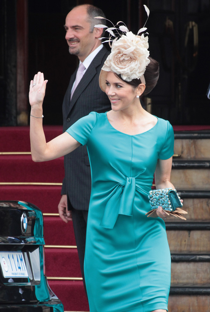 玛丽王妃参加摩洛哥王室婚礼