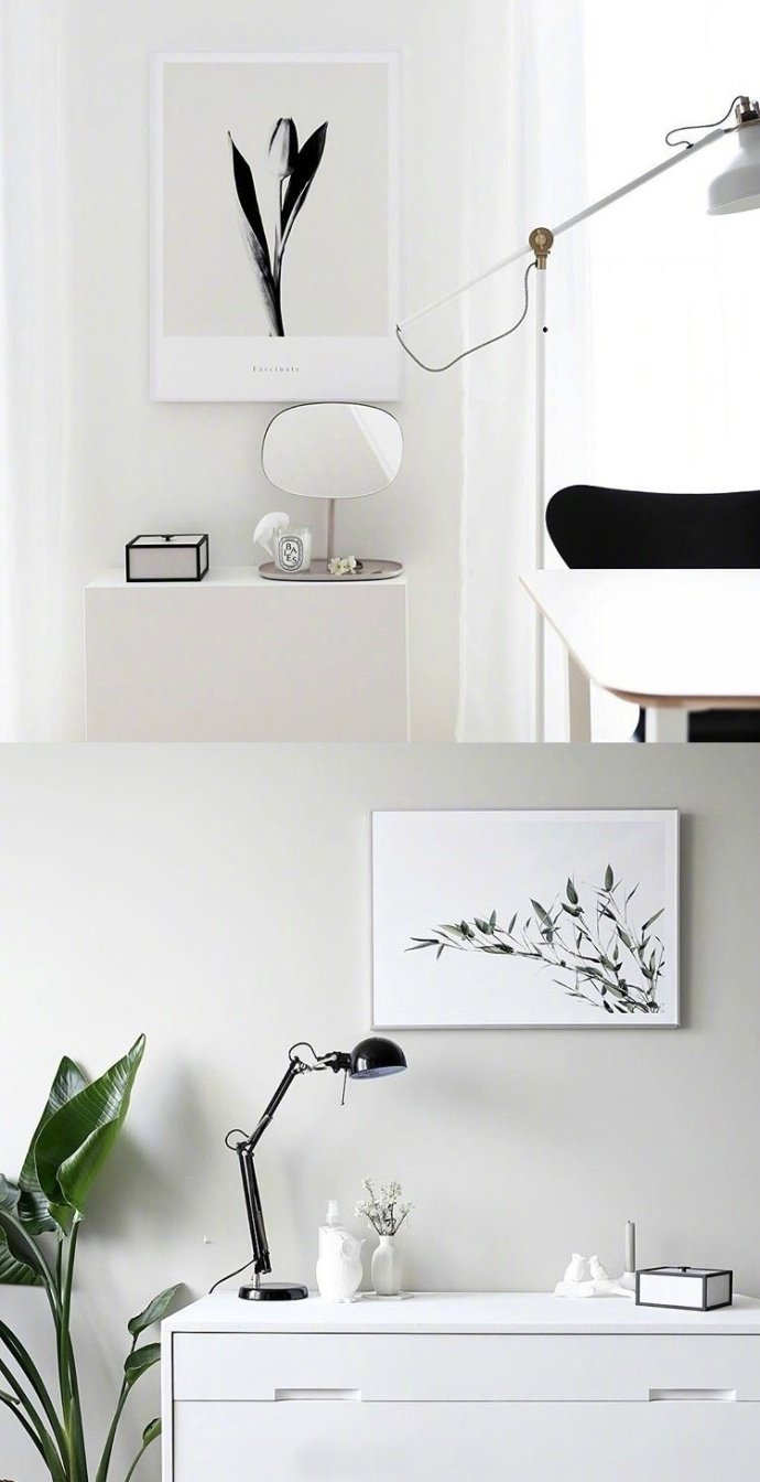 极简风格,简单中带着干净的舒适感,无论面积都能设计的单调风