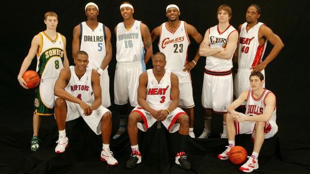 03黄金一代的他们,如今还剩下谁在战斗,詹皇不愧是状元秀!