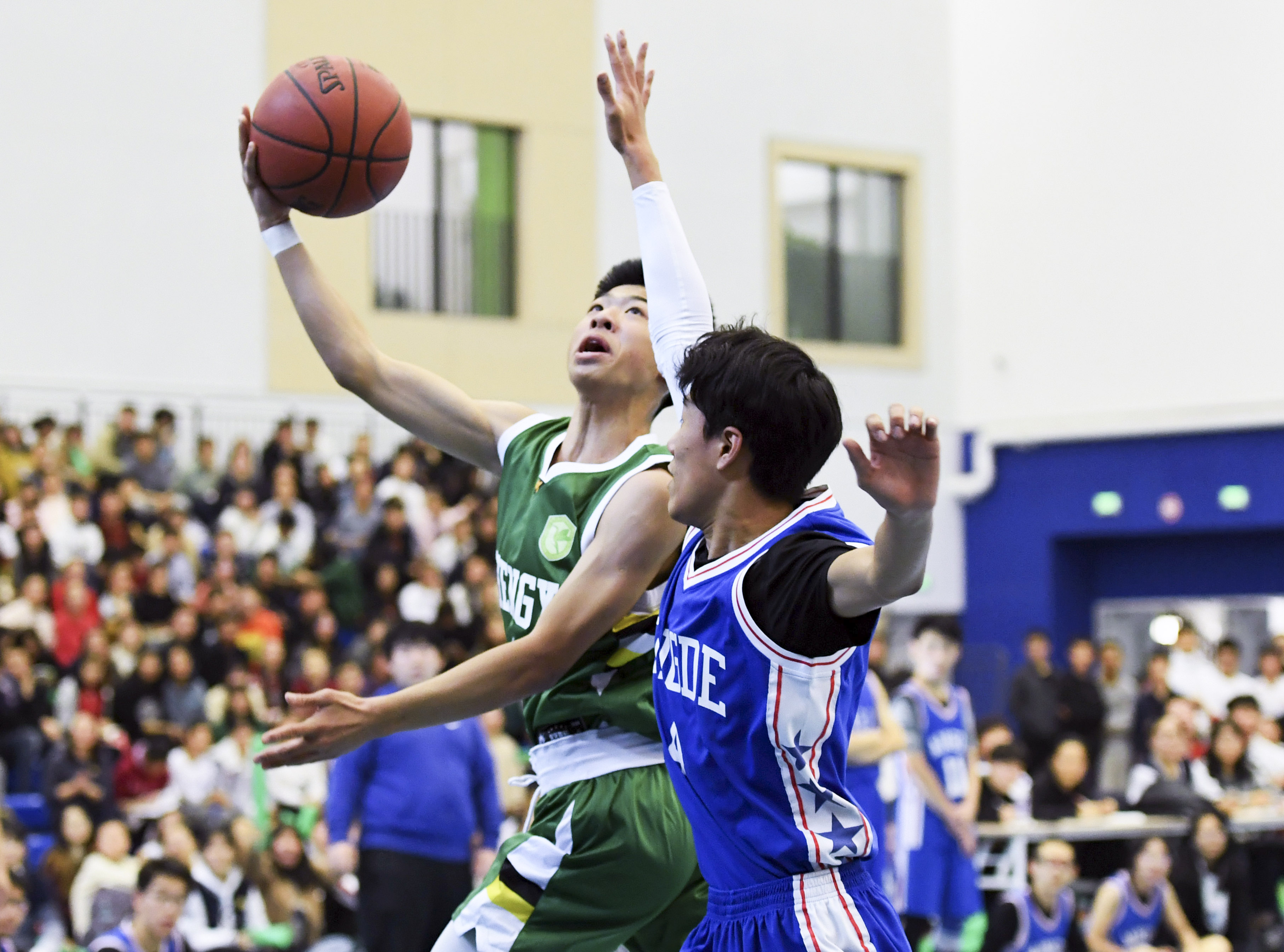 全民健身——校园中的篮球健将(5)