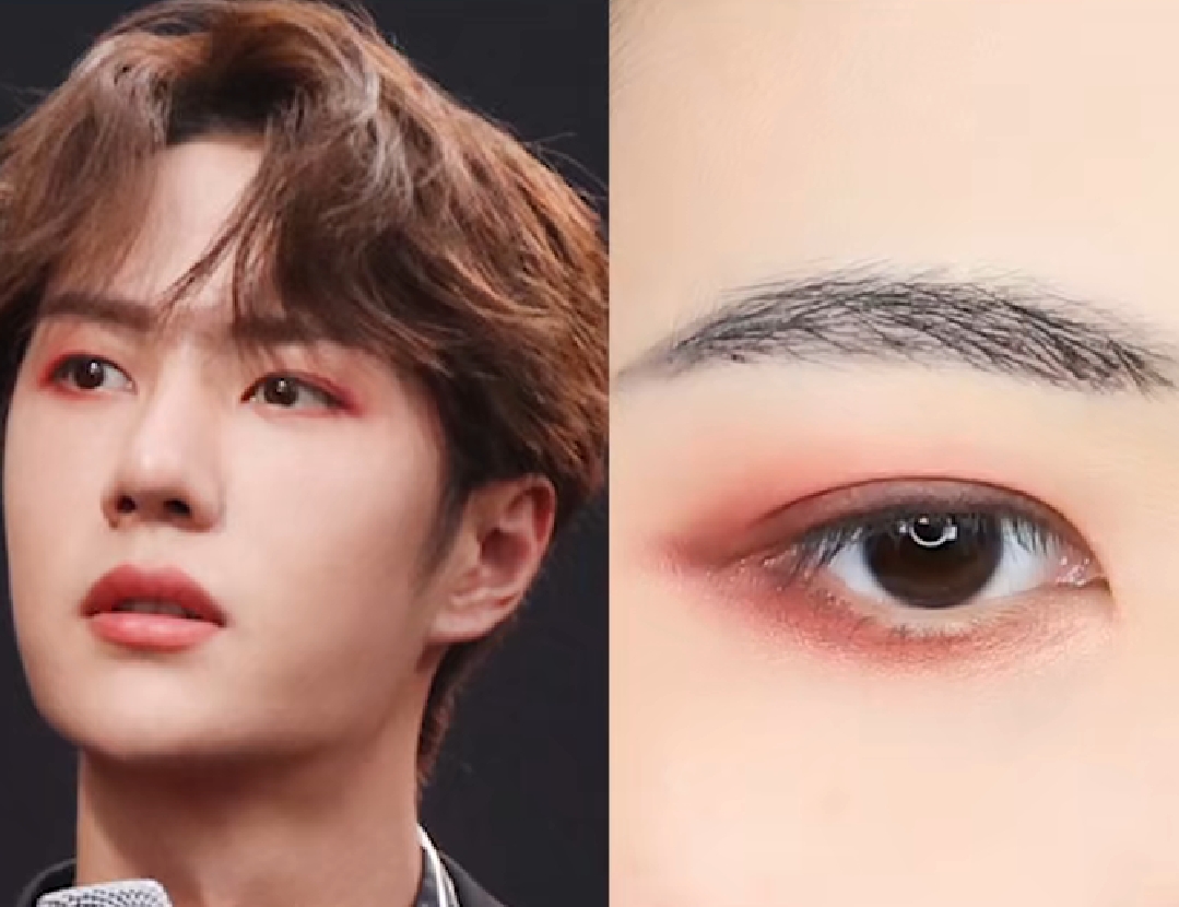 王一博玫瑰眼妆帅出新风格,不娘反而带点硬气,女生化也好漂亮!