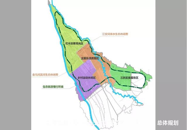 兰博旅规旅游规划案例:四川·温江生态旅游区一张蓝图总体规划