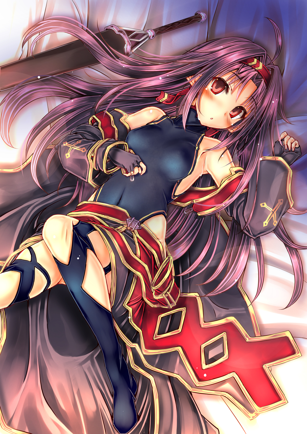 动漫壁纸:《刀剑神域》第七卷《圣母圣咏》绝剑优纪