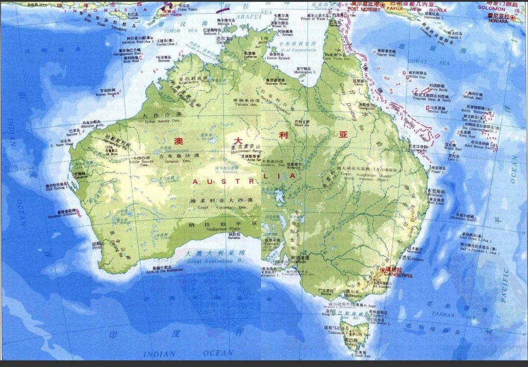 袋鼠的家乡─大洋洲