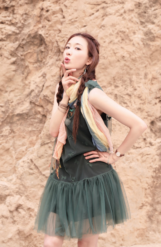 李志玲美照,卖萌嘟嘴俏皮可爱,44岁的女神容颜不老