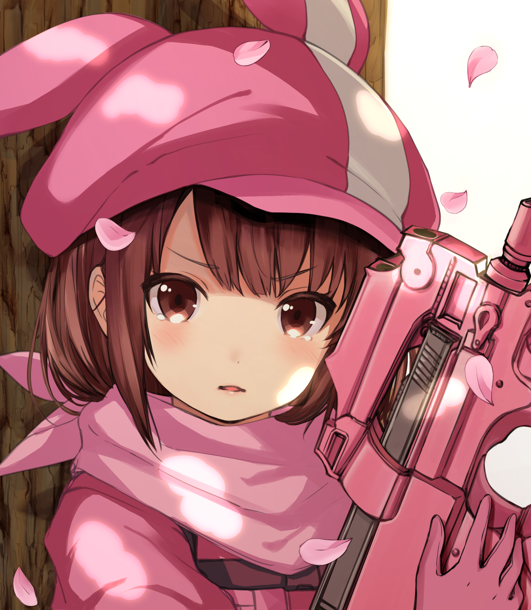 插畫:刀劍神域外傳 gun gale online可愛的小不點香蓮,萌萌噠