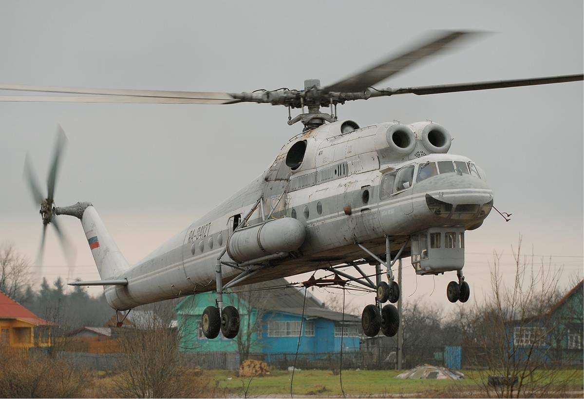 米34直升机图片