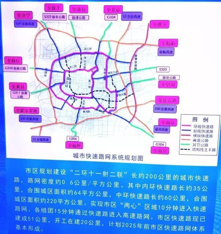 徐州南三环高架规划图图片