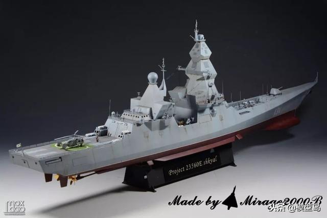 1/350暴风级万吨驱逐舰|模型作品