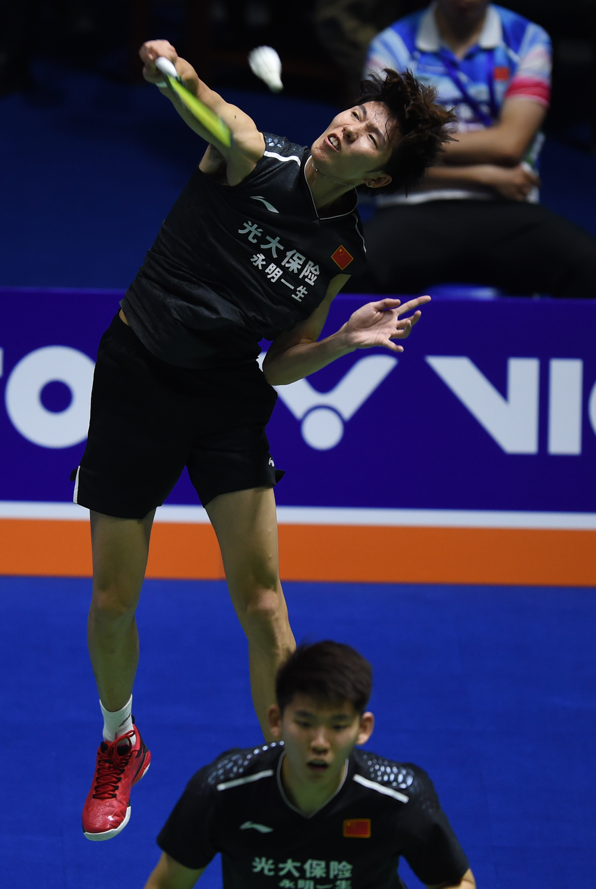 羽毛球——中国公开赛:李俊慧/刘雨辰晋级男双八强