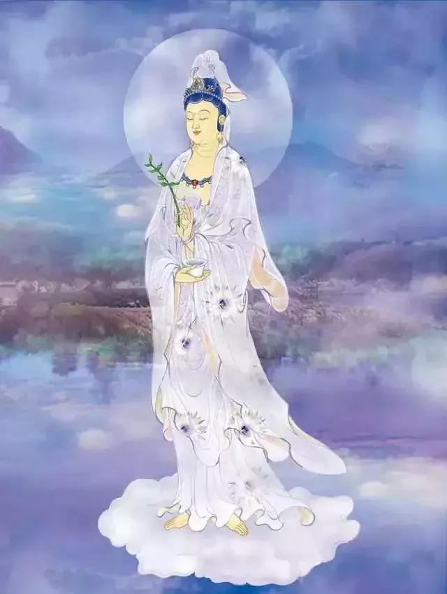 观音菩萨三十三相:叶衣观音,琉璃观音,多罗尊观音