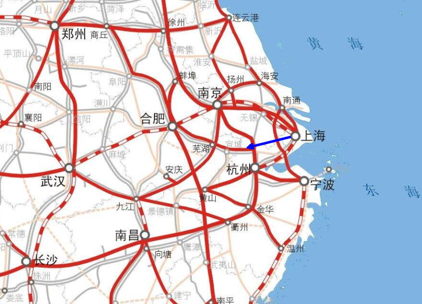 沪苏湖铁路获批的两大看点:属于高铁线路,减弱上海南站的作用
