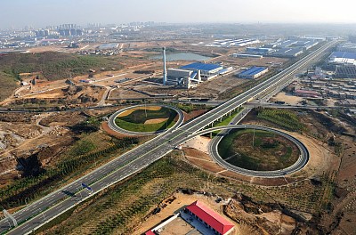 航拍中国:京沈的高速公路,还真的很好看呢