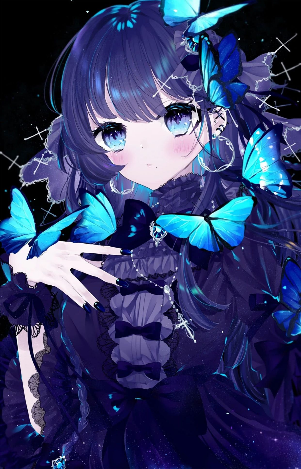 二次元美少女高清壁纸图集:每一位都是漂亮的小仙女!