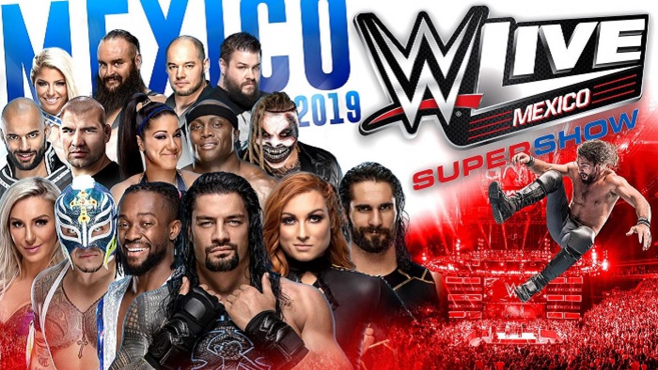 《wwe超级秀2019》墨西哥现场秀完整赛果,毁容院长再现身!