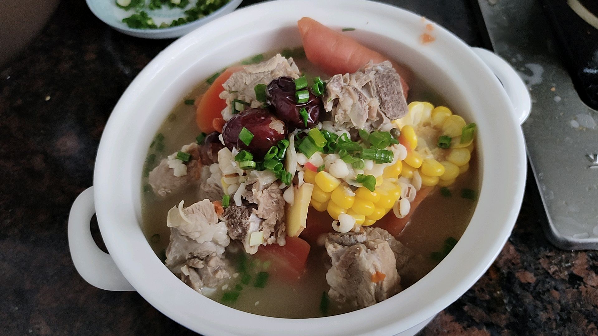 美味又健康的排骨汤,今天喝了3大碗,还没有饱