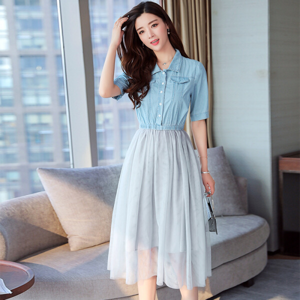 优雅荷叶裙,打造夏日清凉小仙女