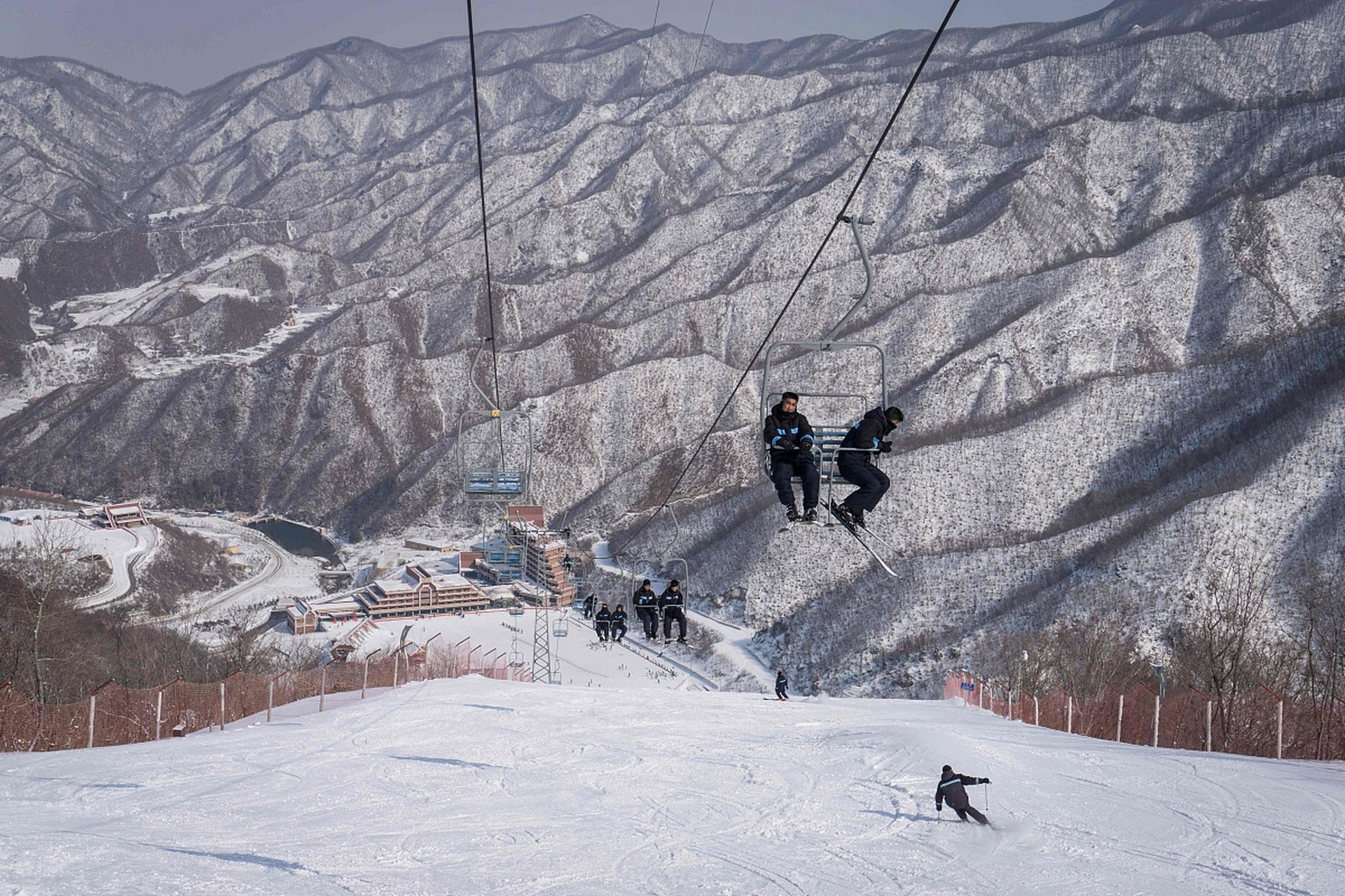 大明山滑雪场在哪图片