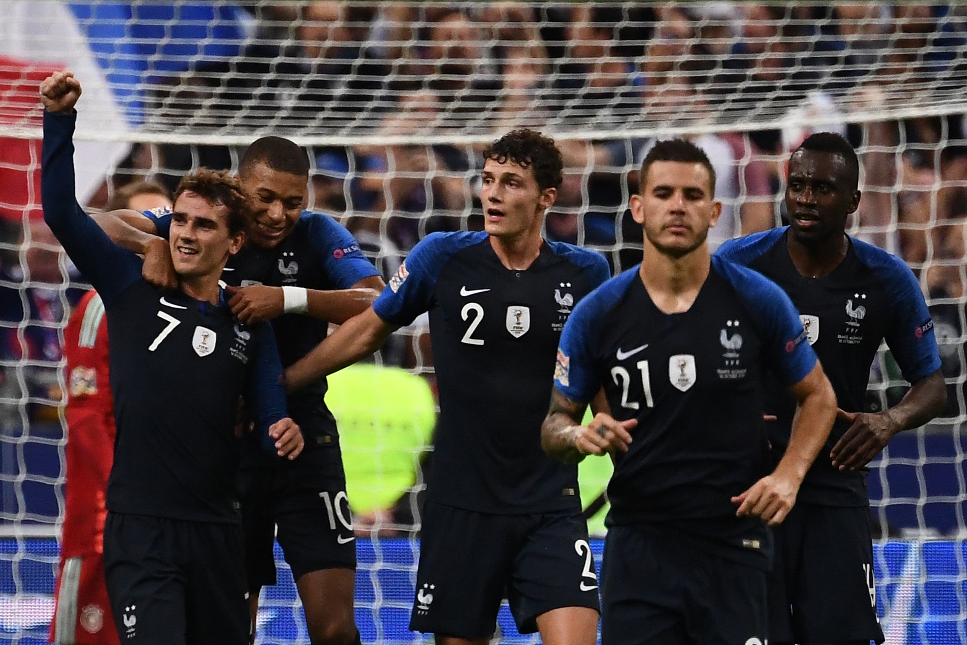 足球——欧洲国家联赛:法国胜德国(3)
