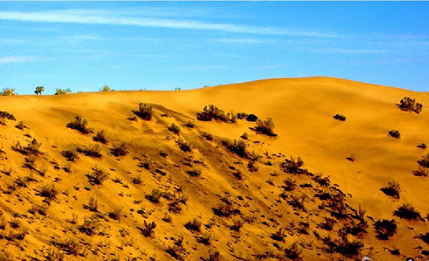 国内最美的5大沙漠,哪怕再穷也要攒钱去一次,你去过几个了呢?