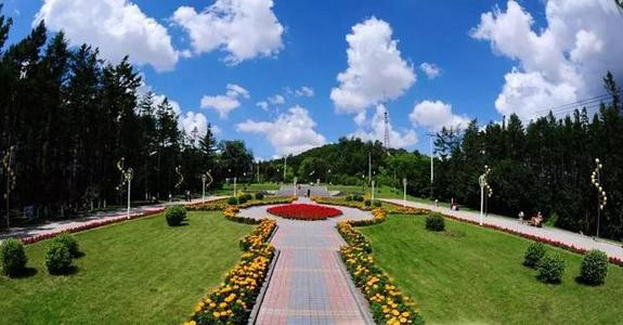 旅游攻略# 桃山公园:桃山公园现如今已经是七台河市地标性的打卡点