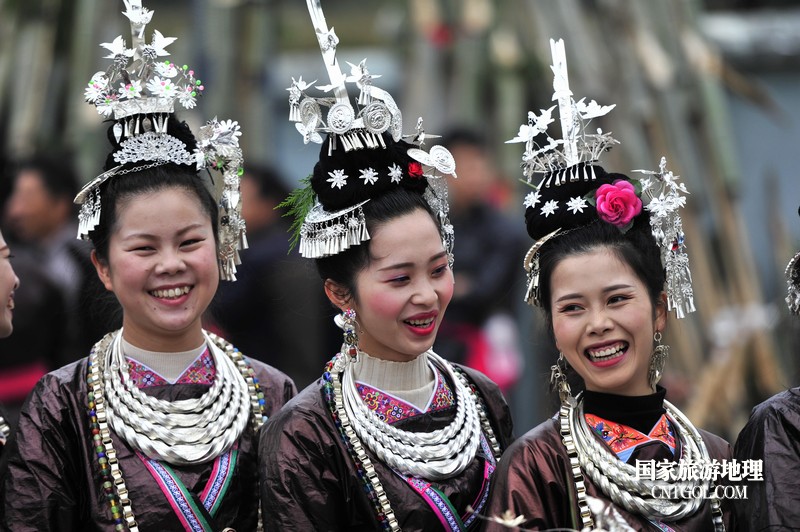 芦笙情歌,贵州黔东南从江县侗族同胞欢度芦笙鼓藏节(图)