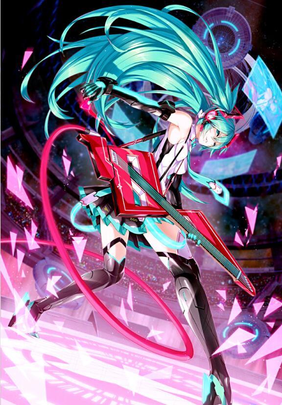 萝莉,御姐,萌系,结合一体的女神"初音未来",真是可爱