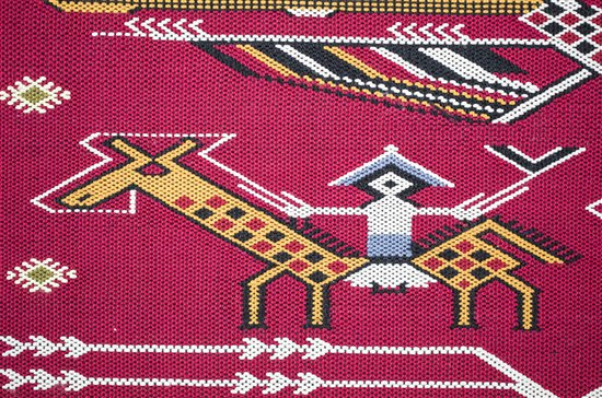 2018年锦绣非遗走访土家族的西兰卡普