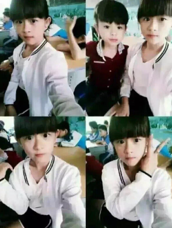 当看到00后小学生"秀恩爱"的狗粮现场,90后:是我们输了!
