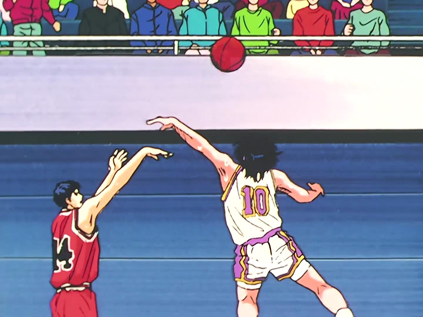 灌篮高手:五大让人紧张的镜头,有一个吓得樱木花道都哭了!