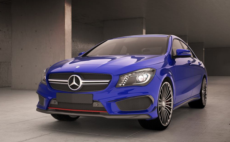 汽车:梅赛德斯奔驰b250,具有球形外观,非常漂亮!