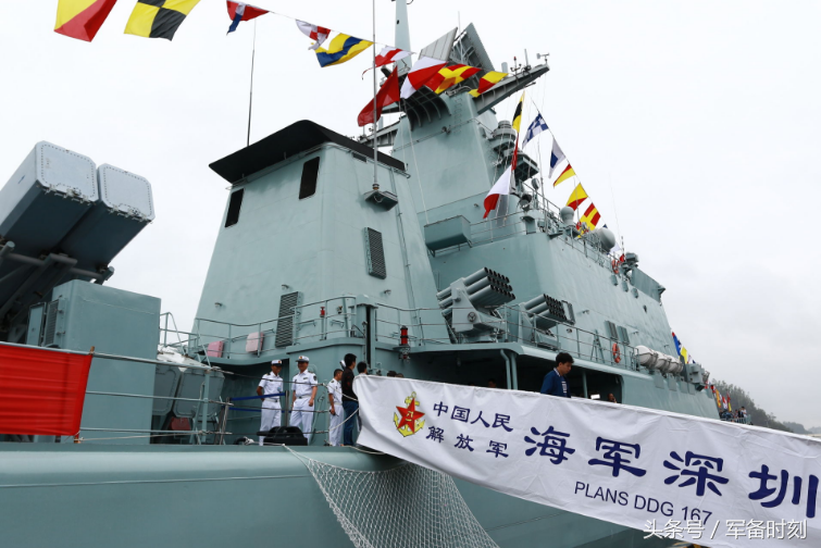南海舰队旗舰167深圳舰战力展示,浴火重生的"神州第一舰"!