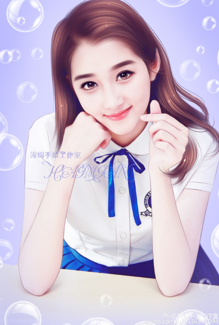 给做手势的明星手绘照打分,杨洋70分,热巴90分,关晓彤打几分