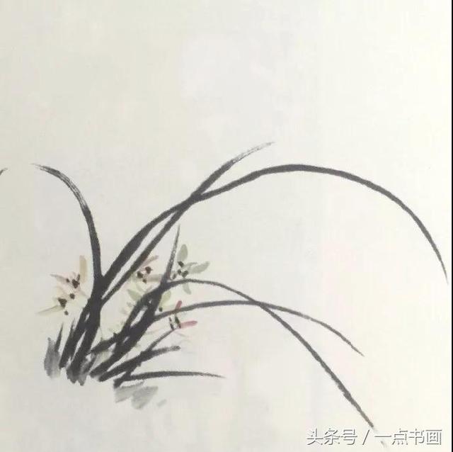 中国画简单 兰草图片