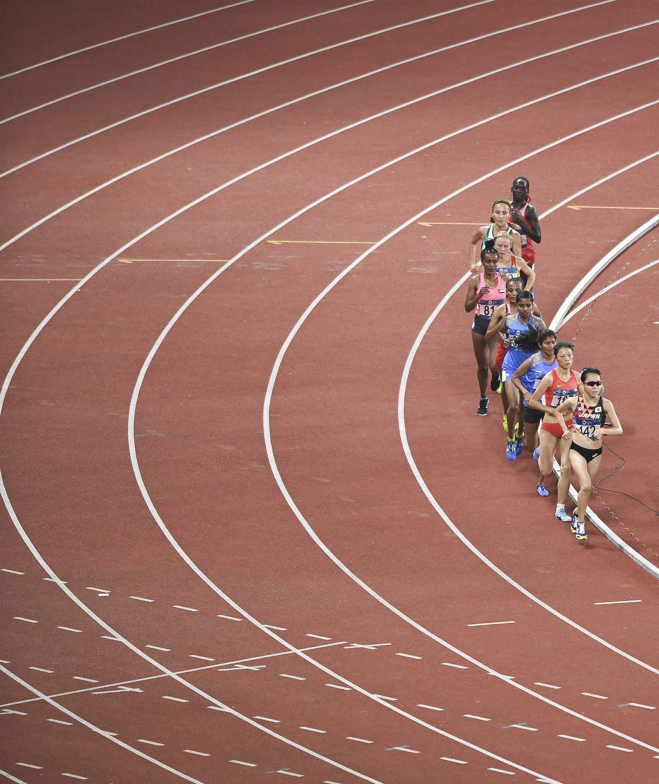 田径——女子10000米赛况(4)