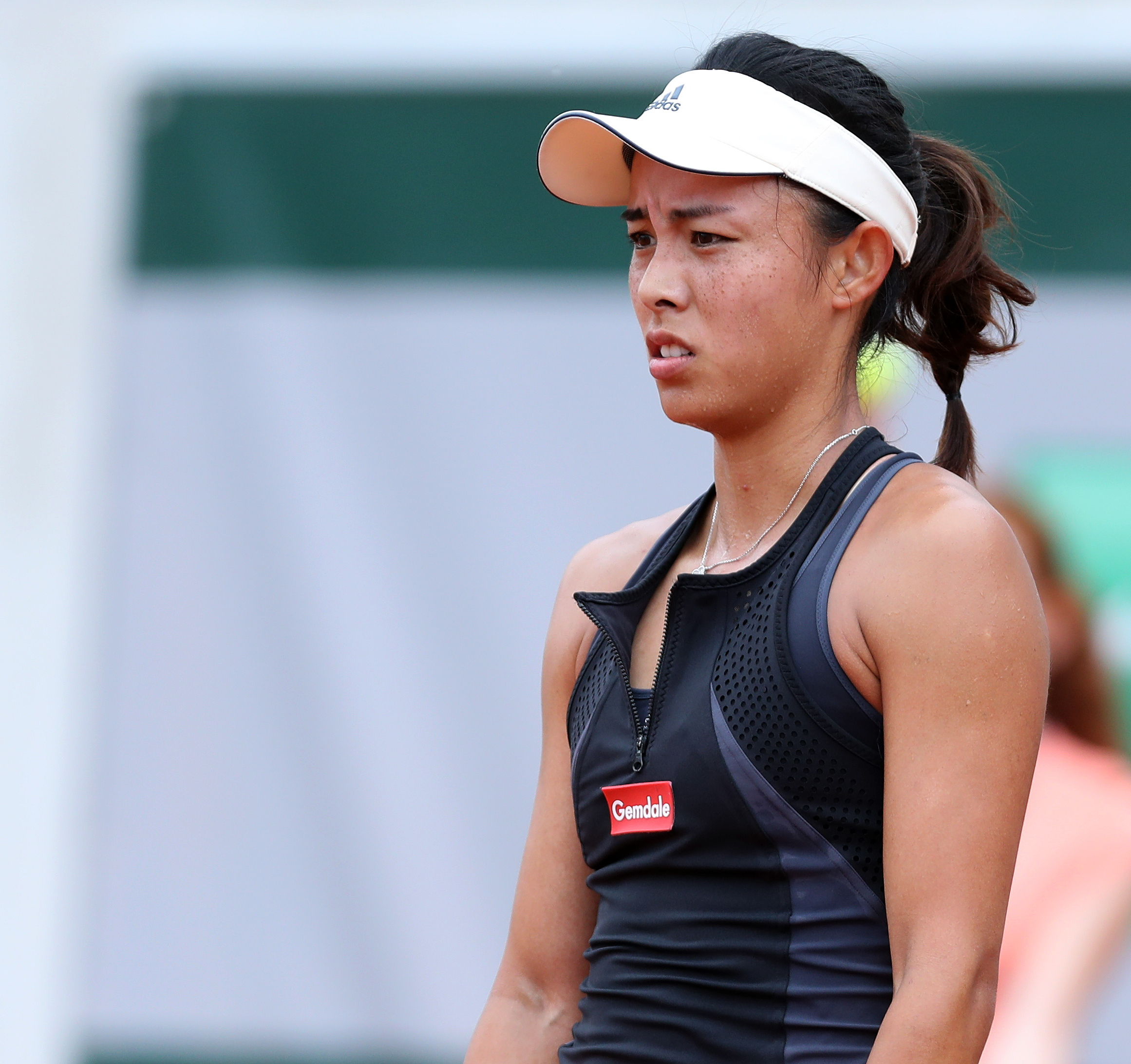 网球——法网:王蔷止步第三轮(1)