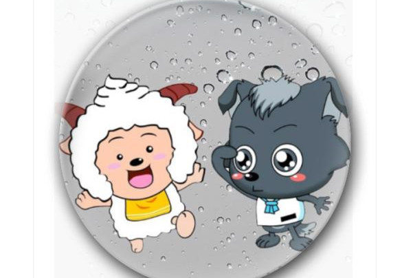 动漫喜羊羊与灰太狼,小灰灰善良活泼,童年的回忆