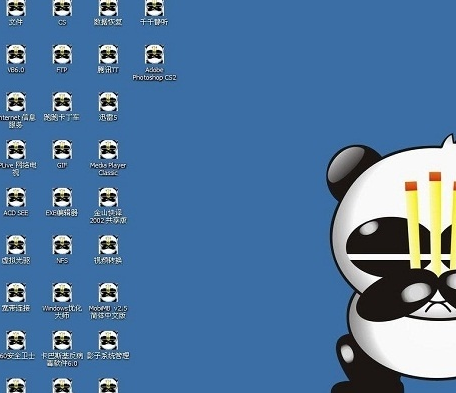 熊猫烧香电脑病毒图片图片