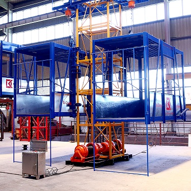 工地施工双笼物料提升机