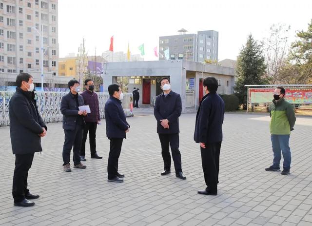 李县平检查指导合阳中学疫情防控和开学准备工作