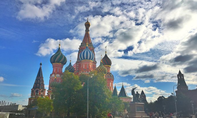 教堂应该是俄罗斯最具代表性的建筑了,意义是无法被超越的!